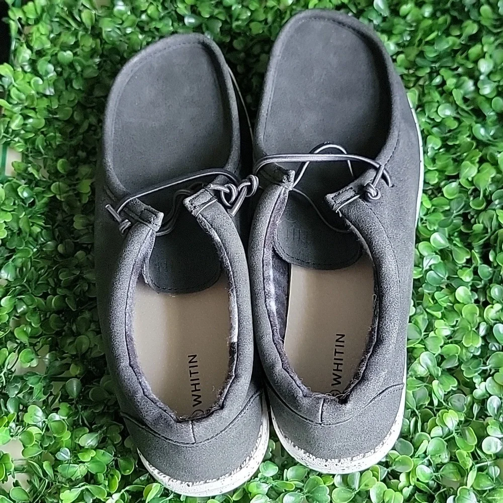 WHITIN Men's Black Suede Loafers - Picture 3 of 5